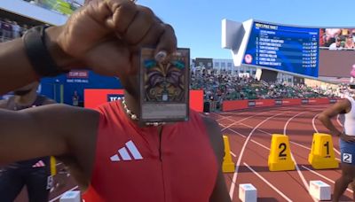 Olympic Athlete Keeps Bringing Yu-Gi-Oh Cards To His Races—And Winning