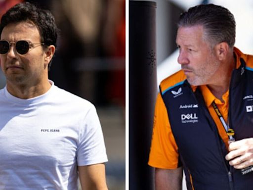 Zak Brown piles pressure on Sergio Perez and makes Norris title declaration