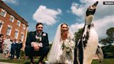 Groom surprises penguin-loving bride with special ring bearer at their wedding