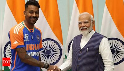 On public booing, Hardik Pandya tells PM Modi, 'last 6 mahine kafi entertaining rahe' | Cricket News - Times of India