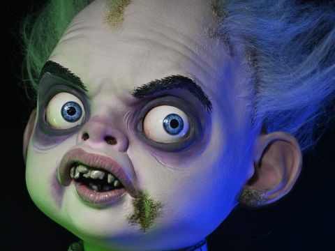 Baby Beetlejuice: NECA’s Life-Sized Prop Replica Will Scare Any Parent