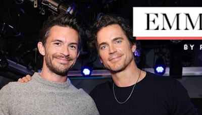 ‘Fellow Travelers’ Co-Stars Jonathan Bailey & Matt Bomer Reunite on the Emmys Red Carpet