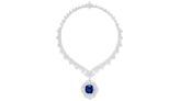 Harry Winston’s Stunning New High Jewelry Necklace Is Built Around a 43-Karat Kashmiri Sapphire