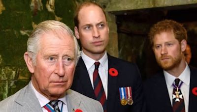 King Charles's heartbreaking 9-word plea to Prince Harry and William after 'crisis'