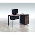 AS DESIGN雅司家具-道格拉斯黑鐵腳一門一抽辦公桌-140x60x75.5cm
