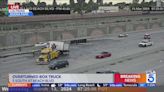 Fiery crash snarls traffic on 5 Freeway near Los Angeles-Orange County line