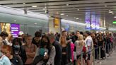 Airline passengers are causing delays by taking more bags and liquids on flights, says boss of one of Europe's busiest airports