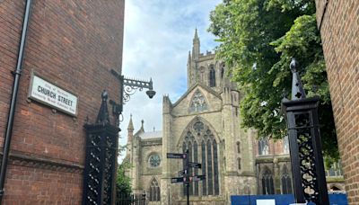 Man charged with Hereford Cathedral Close rape