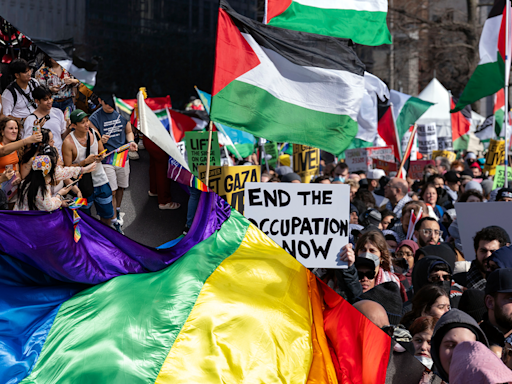 Pro-Palestine protesters interrupt Philadelphia Pride March: 'No pride in genocide'