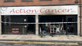 Man in 50s arrested after Bangor charity shop fire