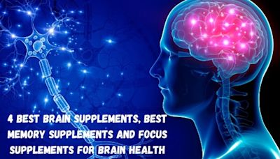 4 Best Brain Supplements, Best Memory Supplements And Focus Supplements for Brain Health