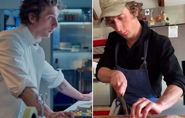 “The Bear”'s Jeremy Allen White and Lionel Boyce Practice Slicing and Dicing in New Behind-the-Scenes Video from Season 3