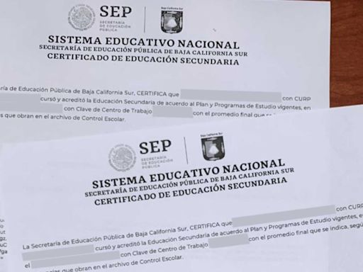 SEP: así puedes descargar el certificado de primaria y secundaria por internet