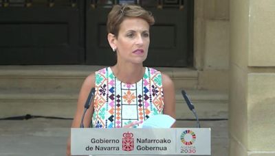 María Chivite presenta el balance del primer año de la XI legislatura