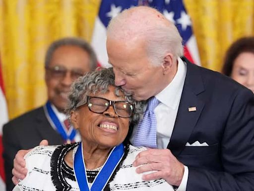 President Joe Biden honors Opal Lee for her mission to ‘make history, not erase it’