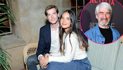 Olivia Munn Had ‘The Newsroom’ Reunion at John Mulaney Wedding With Sam Waterston Officiating