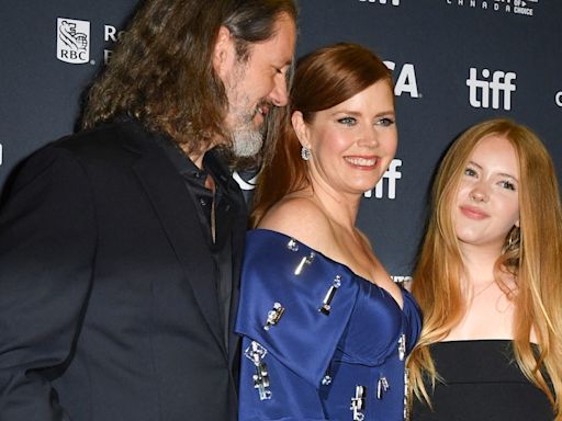 Amy Adams' teen daughter Aviana steals the show as she makes red carpet debut at TIFF