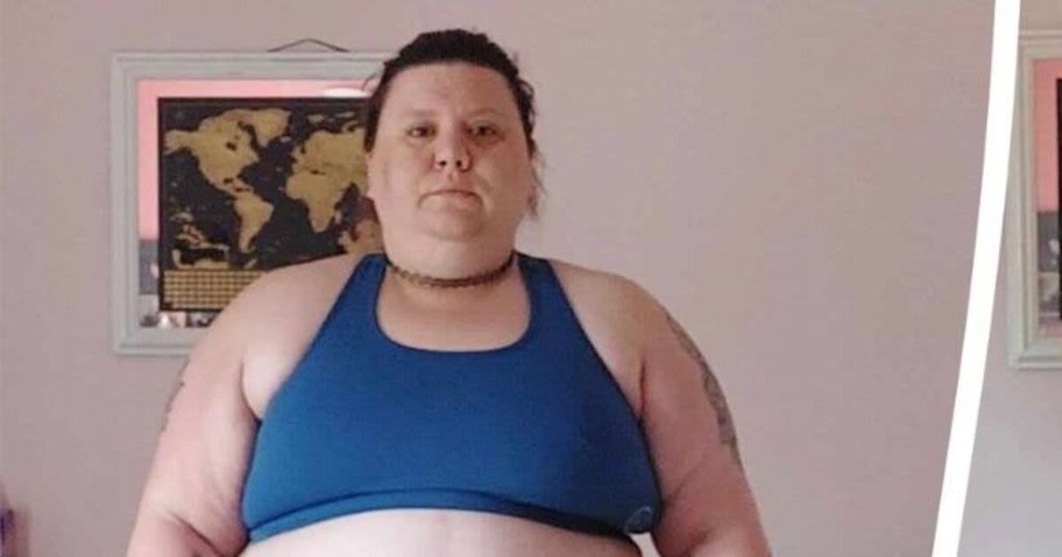 Woman lost 12st after her weight made her feel she was 'living in a prison'