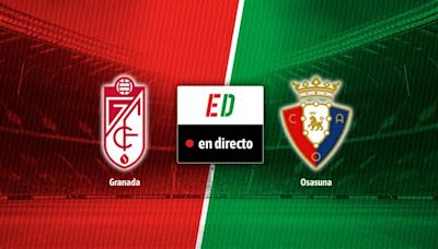 Granada - Osasuna, en directo: resultado del partido de hoy de la LaLiga EA Sports