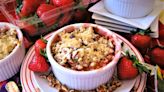 High Country Baking: Strawberry rhubarb summertime crisp