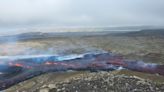 Impactantes imágenes: entró en erupción un volcán cerca de la capital de Islandia