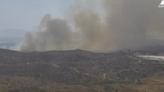 867-acre brush fire burning east of Moreno Valley