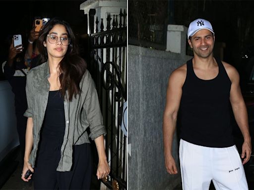 Janhvi Kapoor, Varun Dhawan, Aditya Roy Kapur And Others Attend Arjun Kapoor's Birthday Party