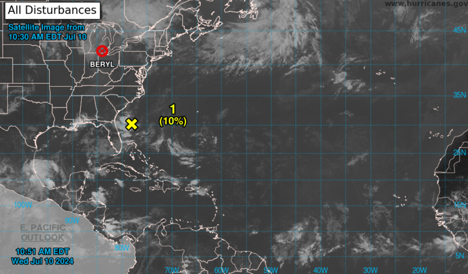 Low pressure off Southeast coast could impact NC. Here's what to expect in Wilmington.