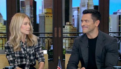 Kelly Ripa exposes Mark Consuelos for "murdering" their kids' Furby on 'Live': "He put it outside, and it coughed to death"