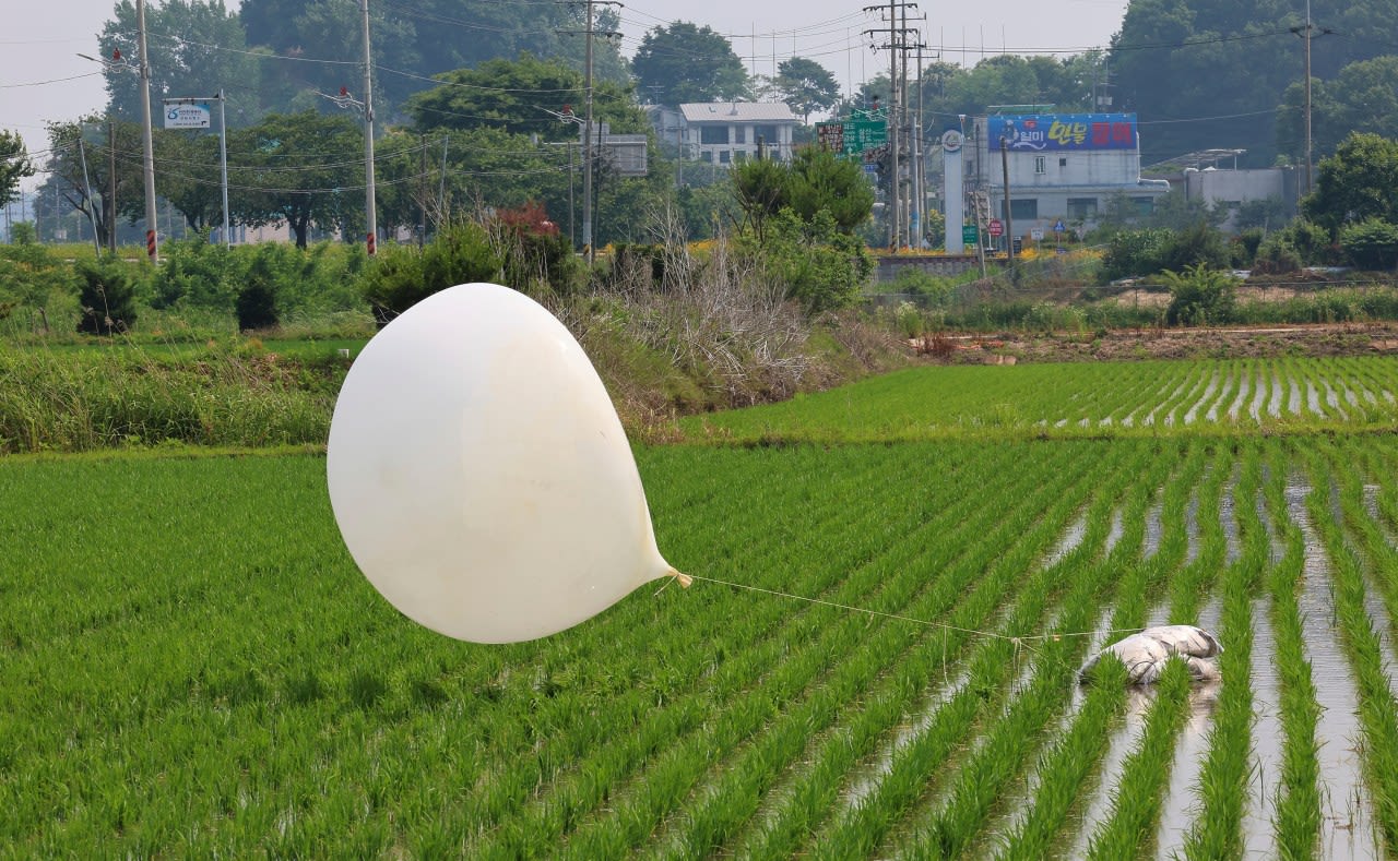 South Korea restarts blaring propaganda broadcasts to retaliate against North’s trash balloon flying