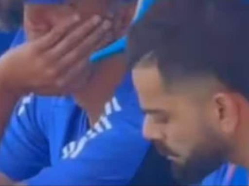 Virat Kohli Enjoys His Food In Team Dugout Amid Loud Cheers From Fans In New York- WATCH