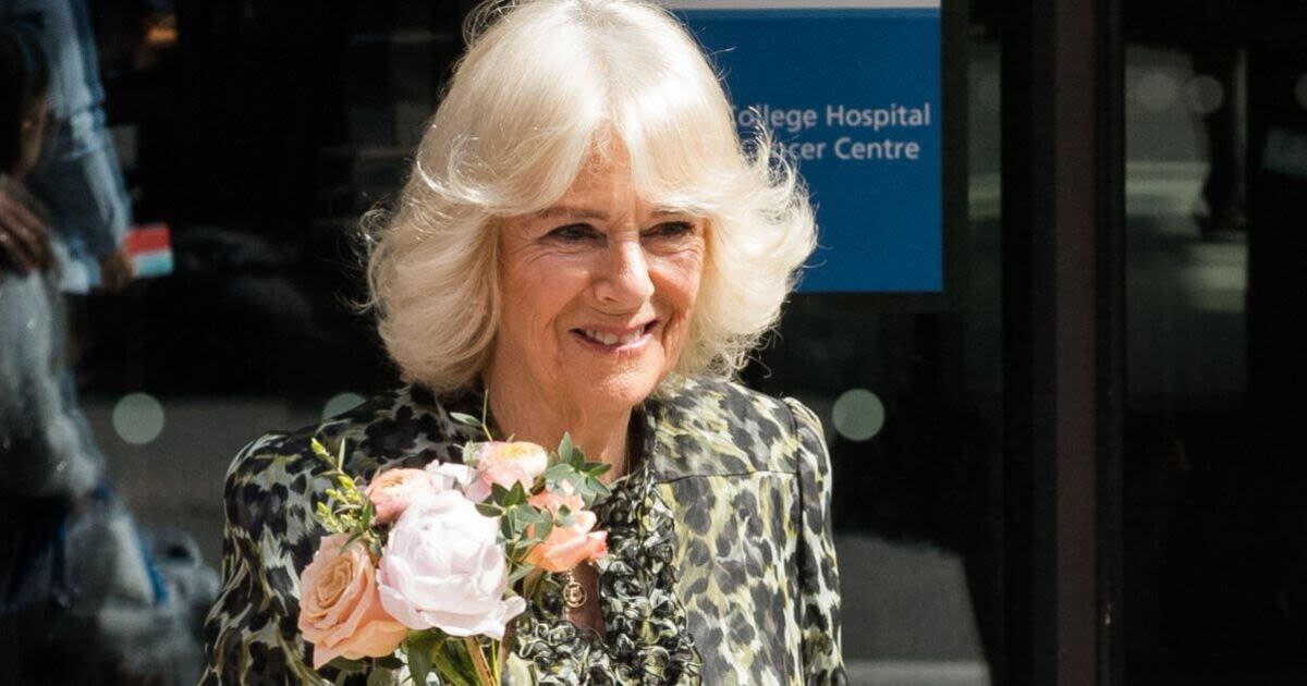 Camilla sparks frenzy as fans go wild for her statement leopard print dress