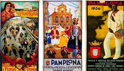 Carteles de San Fermín: la historia de la fiesta