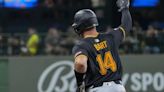 Bart hits grand slam, 1 of 5 Pirates homers, in 12-2 rout of Brewers