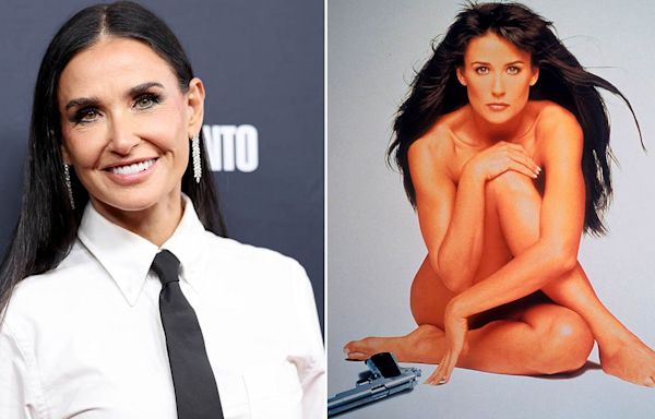 'The Substance' star Demi Moore says 'insecurities about my body' led her to take on racy roles