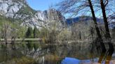 200-foot crack opens up in rock face in Yosemite Valley. Climbing area, trails closed