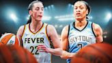 Chennedy Carter shuts down Caitlin Clark questions after in-game incident with Fever star