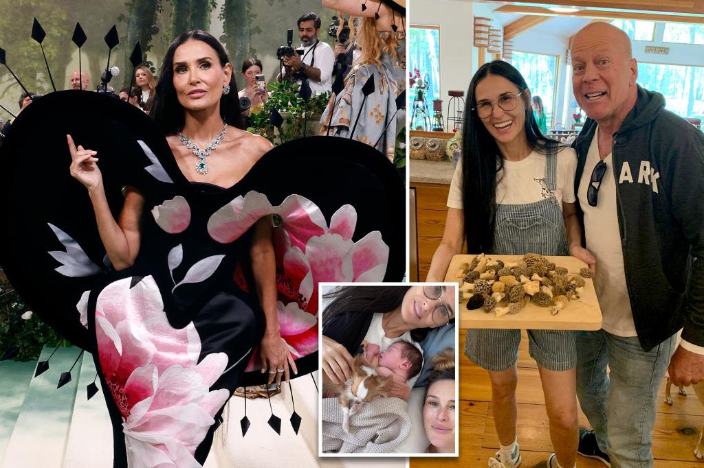 Demi Moore caps comeback from addiction, tragedy to be crowned ‘godmother’ of Cannes