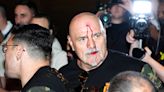Tyson Fury reacts after dad John Fury headbutts Oleksandr Usyk team member in fight week chaos