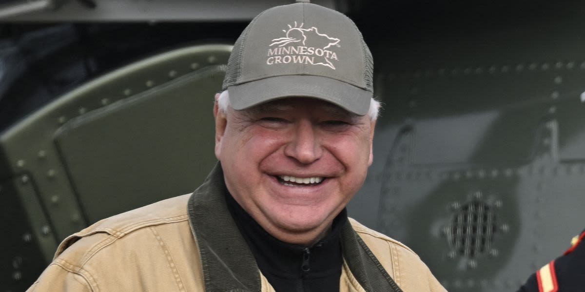 Tim Walz Gives Off ‘Midwestern Dad’ Energy In Wholesome Throwback Video At State Fair