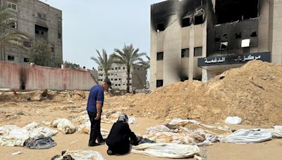 加薩醫院挖出392屍體 巴人控以色列種族滅絕