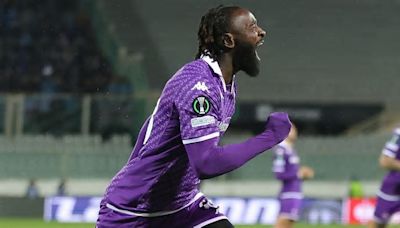 Fiorentina 3-2 Club Brugge: Nzola gives Viola narrow first-leg lead