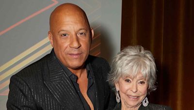 Vin Diesel Gives 'First Crush' Rita Moreno a Moving Tribute at N.Y.C. Gala in Her Honor