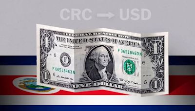 Costa Rica: cotización de apertura del dólar hoy 27 de mayo de USD a CRC