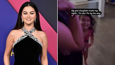 Selena Gomez Shares Sweet Video of Goddaughter Cheering Her on at 2024 Emmys: 'Made My Night'