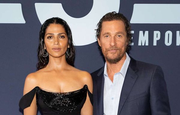 Matthew McConaughey Shares Cheeky NSFW Photo by the Pool With Wife Camila