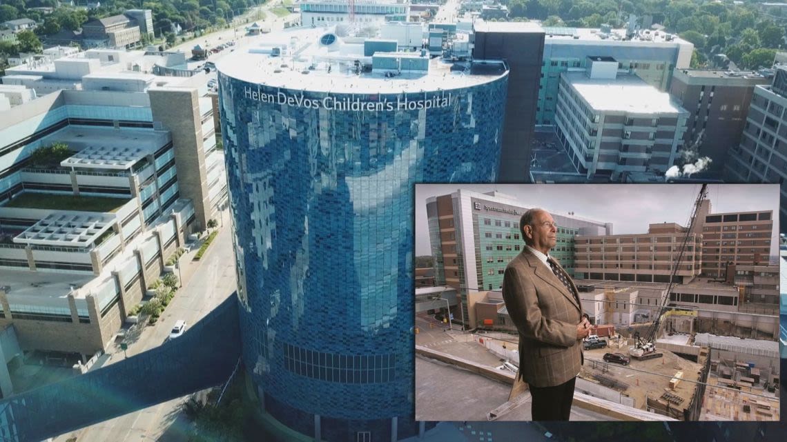Rich and Helen DeVos leave a lasting legacy on healthcare in Grand Rapids as foundation sunsets
