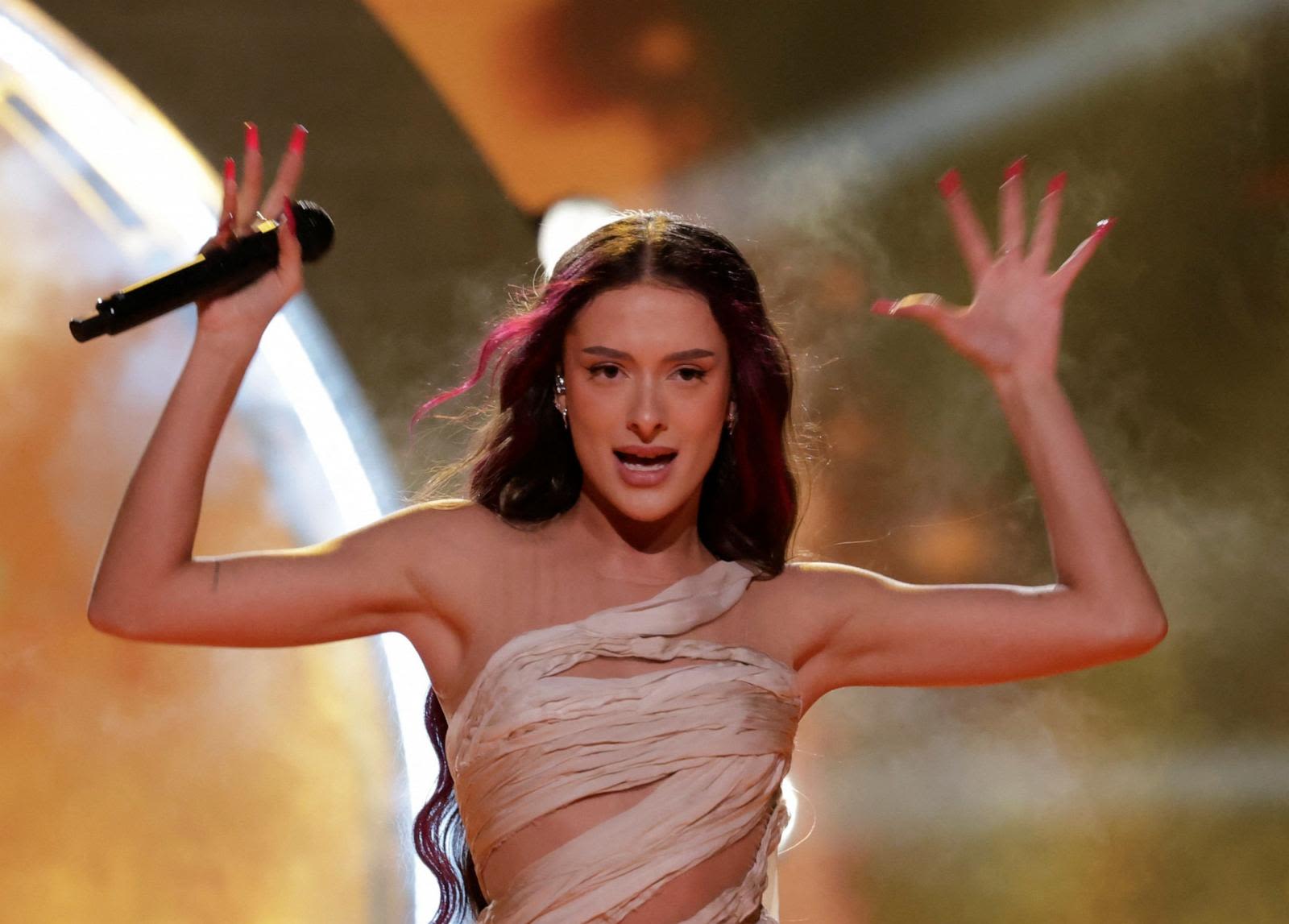 Israeli contestant draws protests, controversy at Eurovision Song Contest