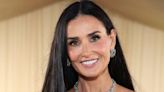 Demi Moore, 61, Rocks Sheer Slip Dress During High-Fashion Outing With Pup Pilaf