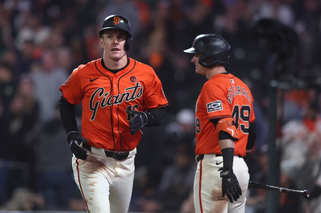 No-hit for 6 innings, SF Giants rally late for improbable win over Tigers